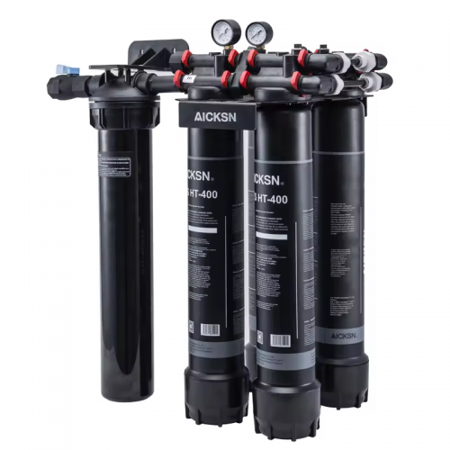 Aicksn C4-400 Water Filtration System Commercial Use Large Flow for Coffee Shop Hotel Eatery Restaurant